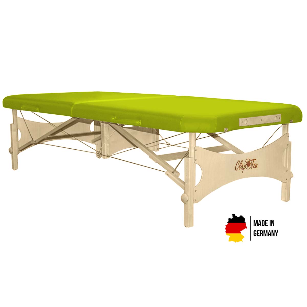 Clap-Tzu-Pro-Edge-gras Massageliege Feldenkraisliege Clap Tzu PRO - EDGE | SPECIAL EDITION