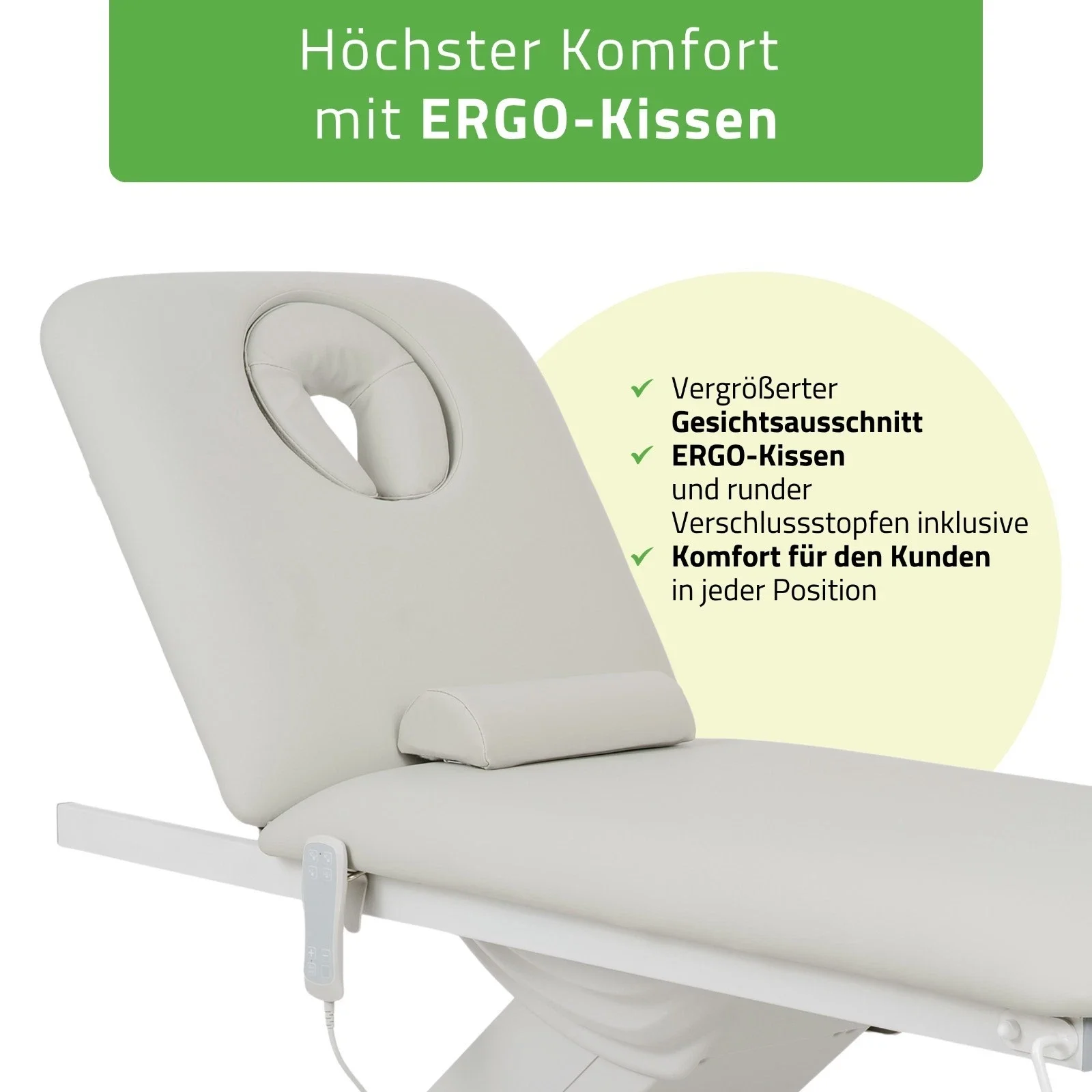 Camilla ERGO 2 | Kosmetikliege elektrisch mit Heizung