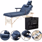 Coronado Salon Portable Massage Table – 76 cm with Adjustable Backrest