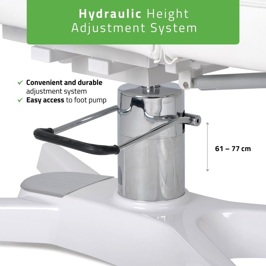 Kosmetikliege hydraulisch MAX - Kosmetikstuhl multifunktional