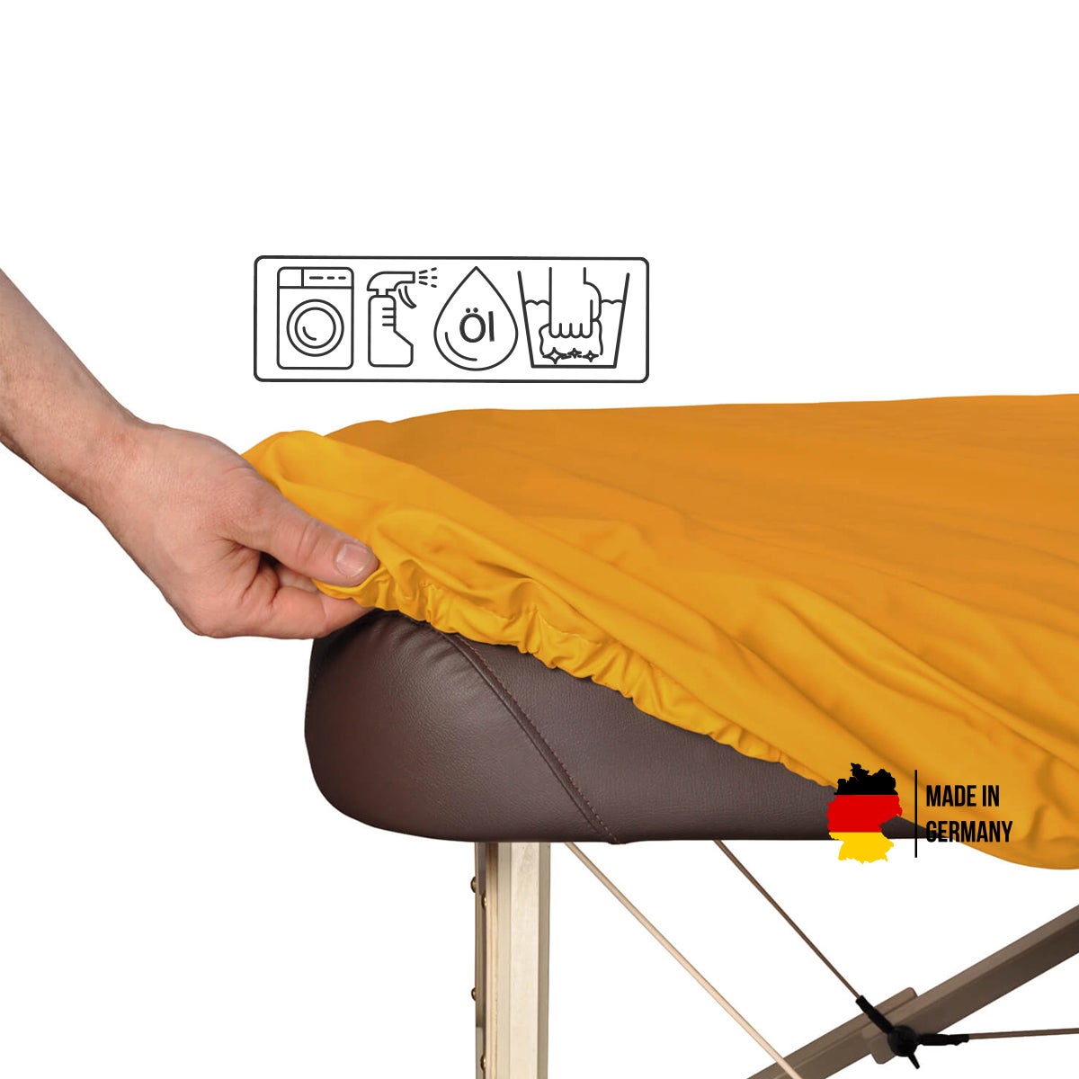 Schonberzug-made-in-Germany Ölresistenter Bezug für Massageliege - nach Maß