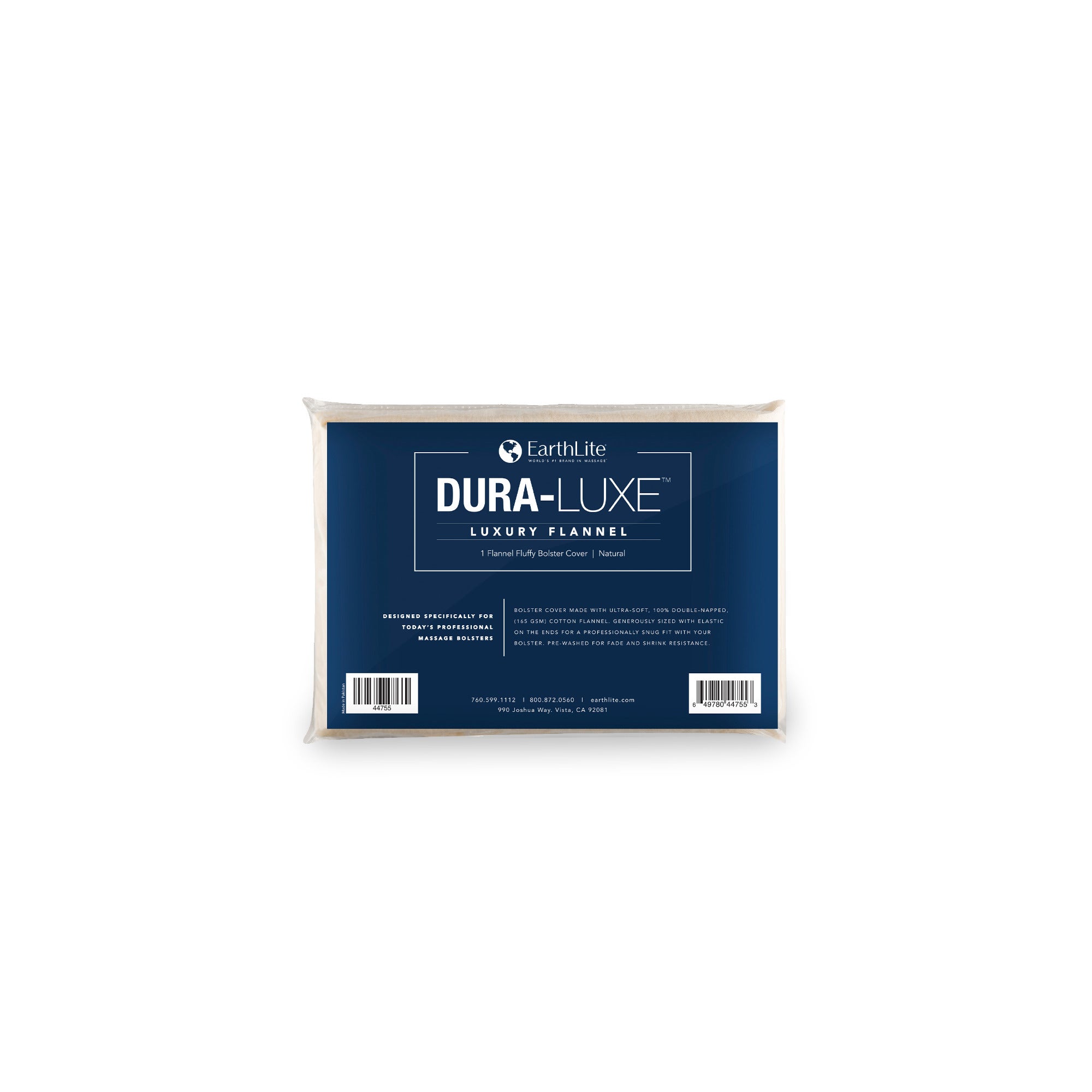 DURA-LUXE™ Baumwoll-Flanell-Bezüge für Lagerungsrolle