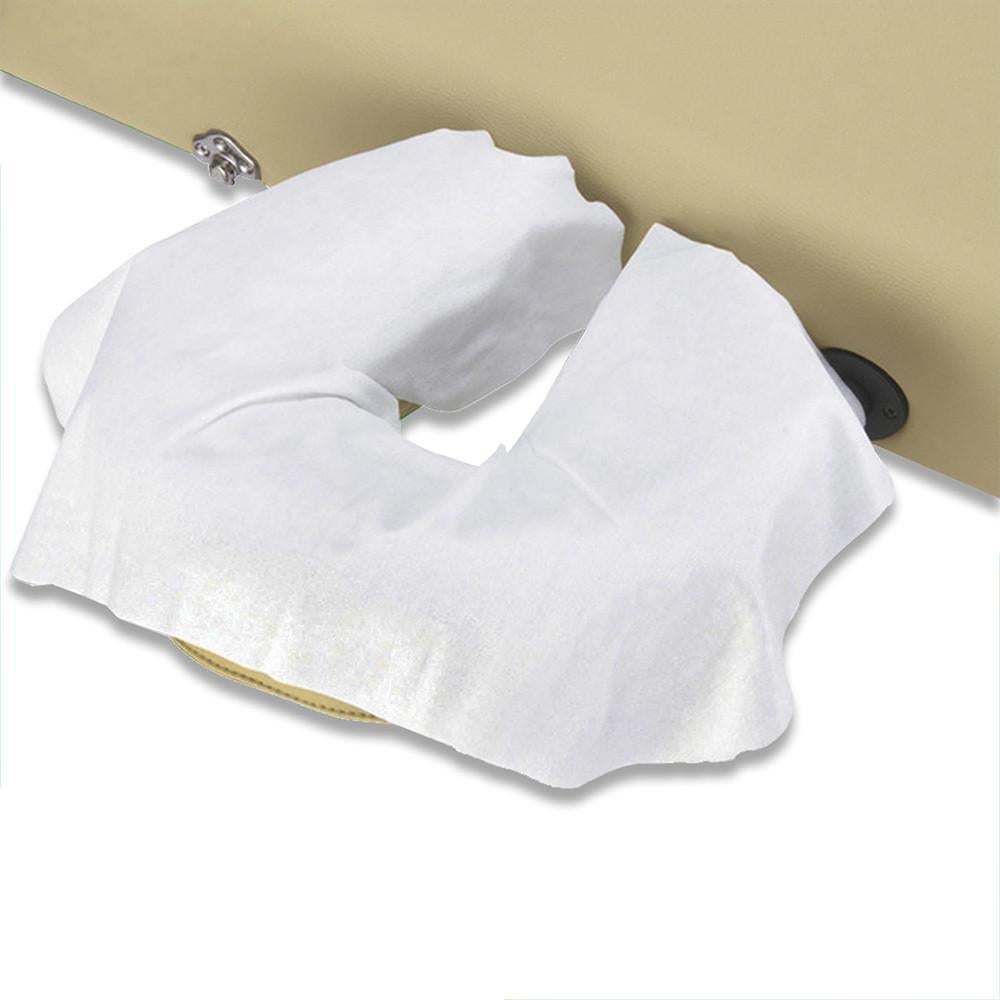 Einwegbez-ge-Nasenschlitz-Kopfstuetze 100 pieces disposable covers for headrest | hypoallergenic & soft