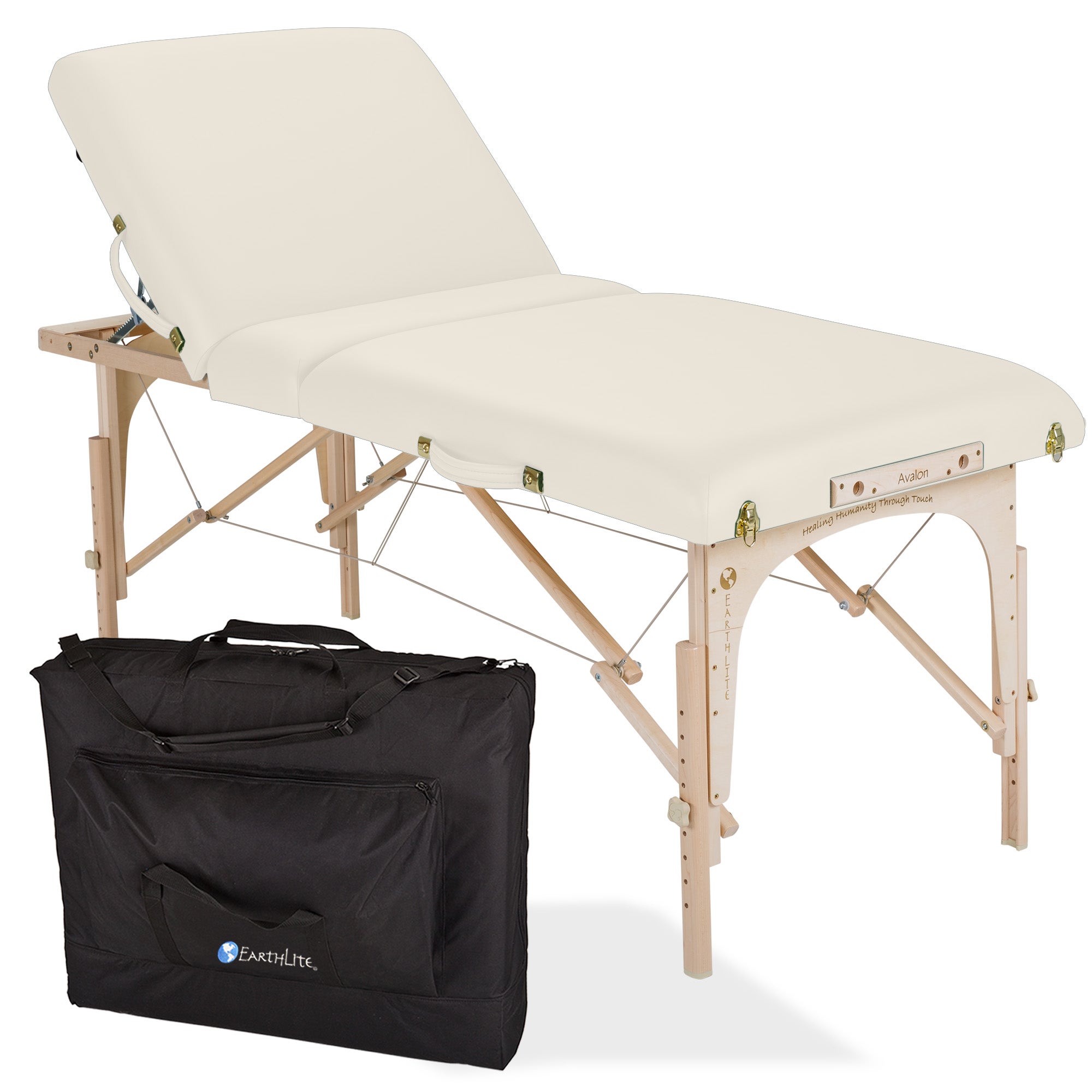 Massageliege klappbar Earthlite AVALON mit Rückenlehne