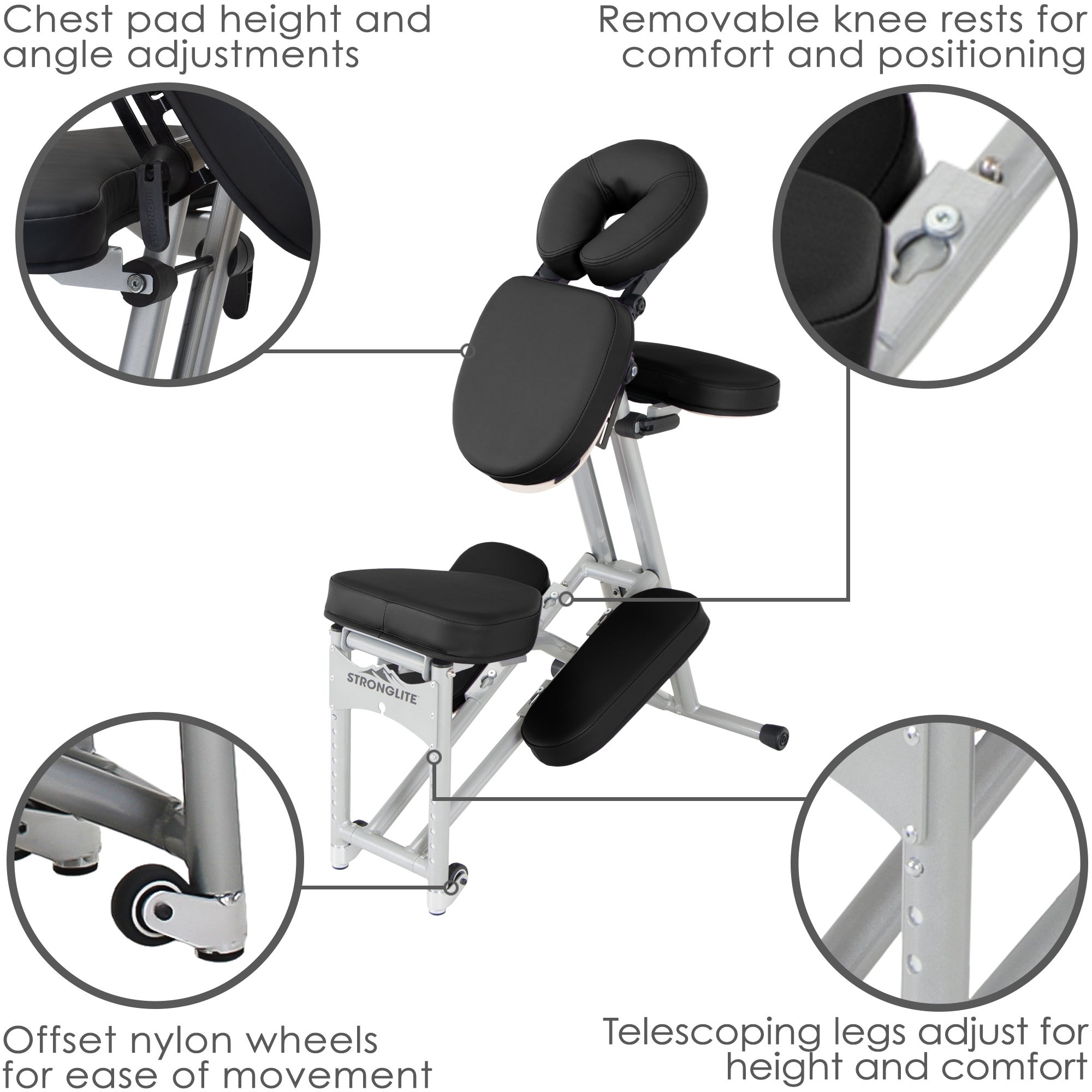 Stronglite Ergo Pro II portable massage chair