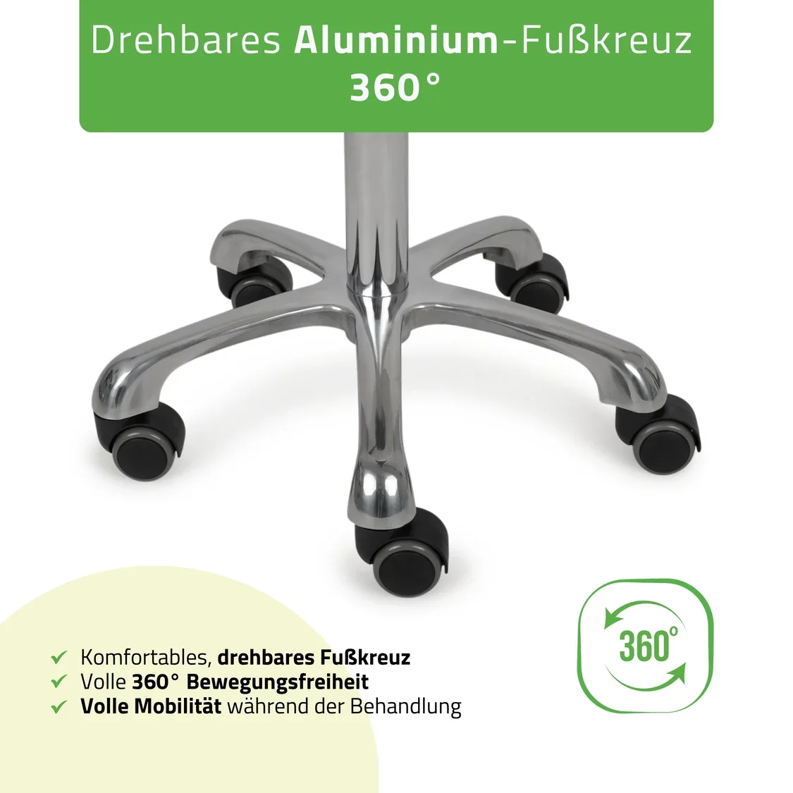 HABYS ALMA Ergo Sattelhocker | höhenverstellbar 55–75 cm