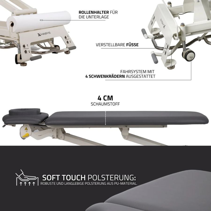 Therapieliege elektrisch EVERO V4 Touch 4 Seg