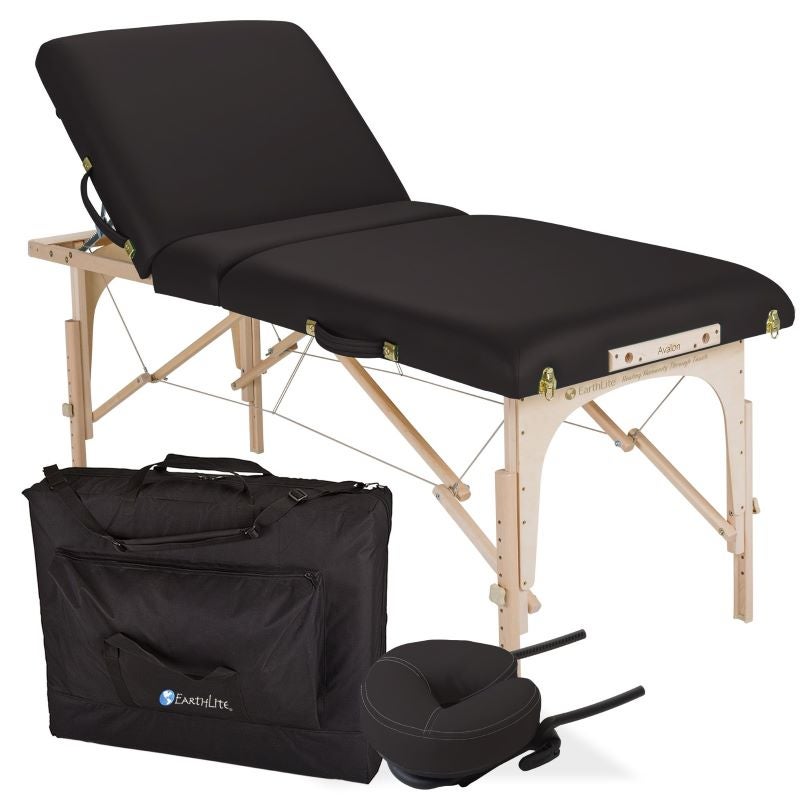 Massageliege klappbar Earthlite AVALON mit Rückenlehne