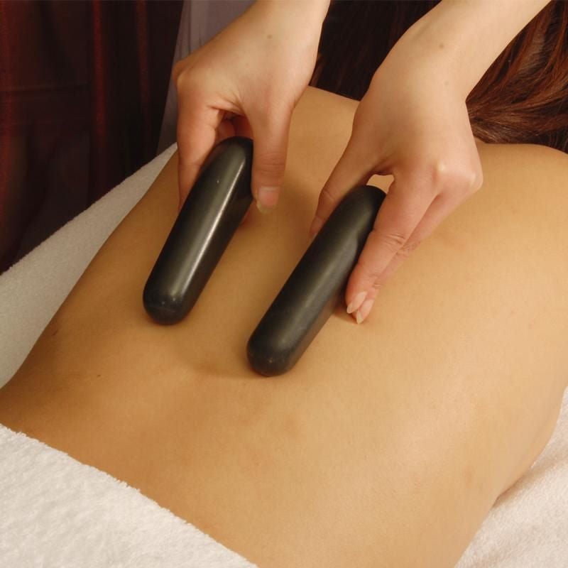 Triggerpunkt-Massageger-hot-Stone-Massagestein Triggerpunkt Massage Tool - Massagesteine - 2 Stück