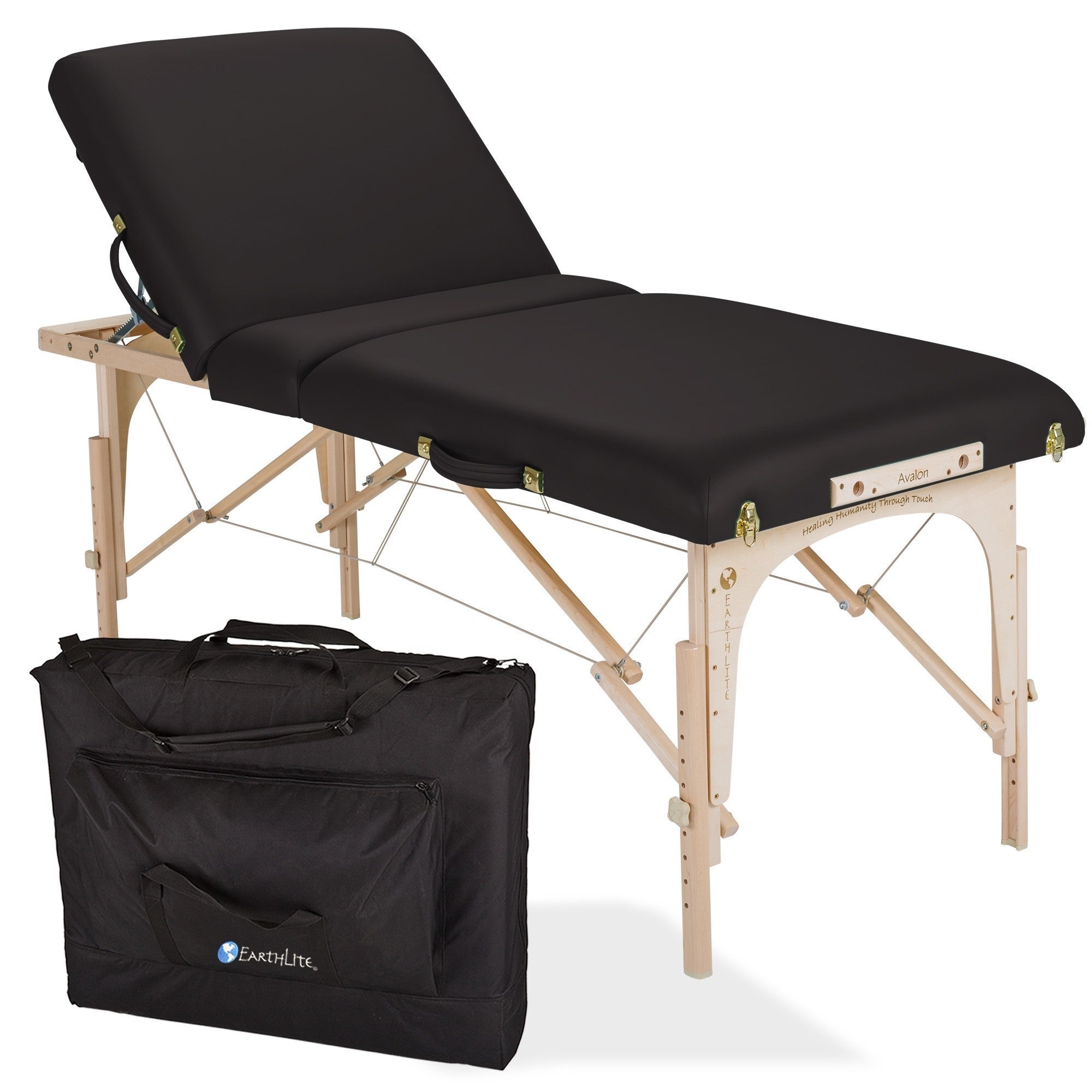 Massageliege klappbar Earthlite AVALON mit Rückenlehne