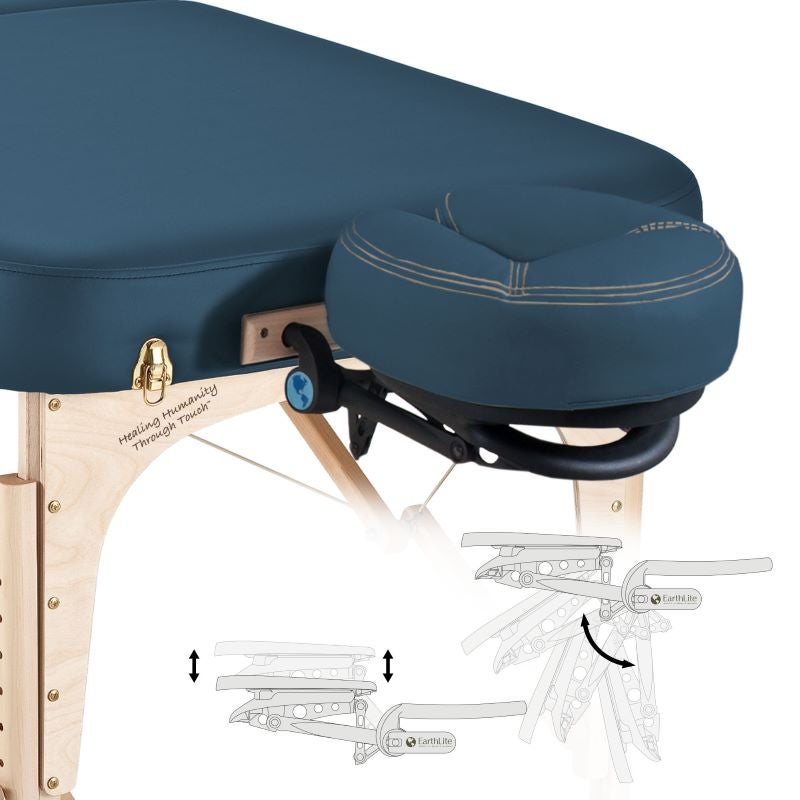 Earthlite NEW SPIRIT PRO Holzmassageliege klappbar | Reiki | 360 kg