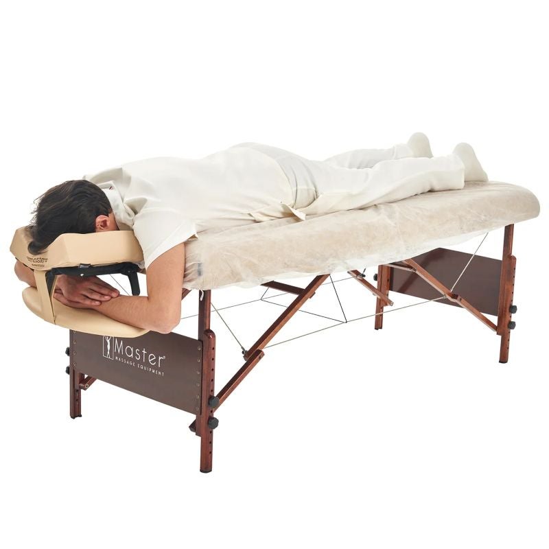 Einweg-Spannbezug | Einmalbezug für den Massagetisch - 10er Pack