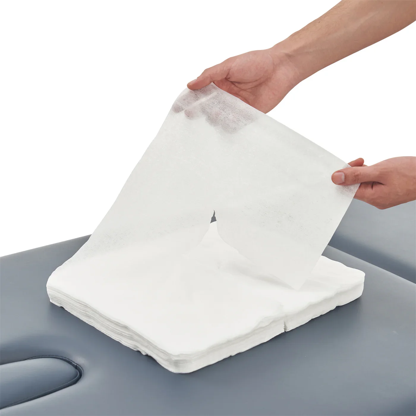 100 pieces disposable covers for headrest | hypoallergenic & soft