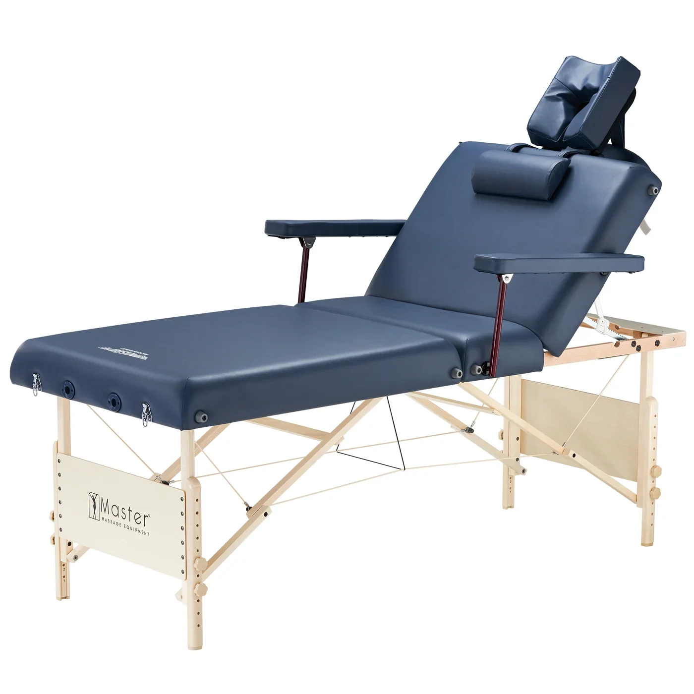 Coronado Salon Portable Massage Table – 76 cm with Adjustable Backrest