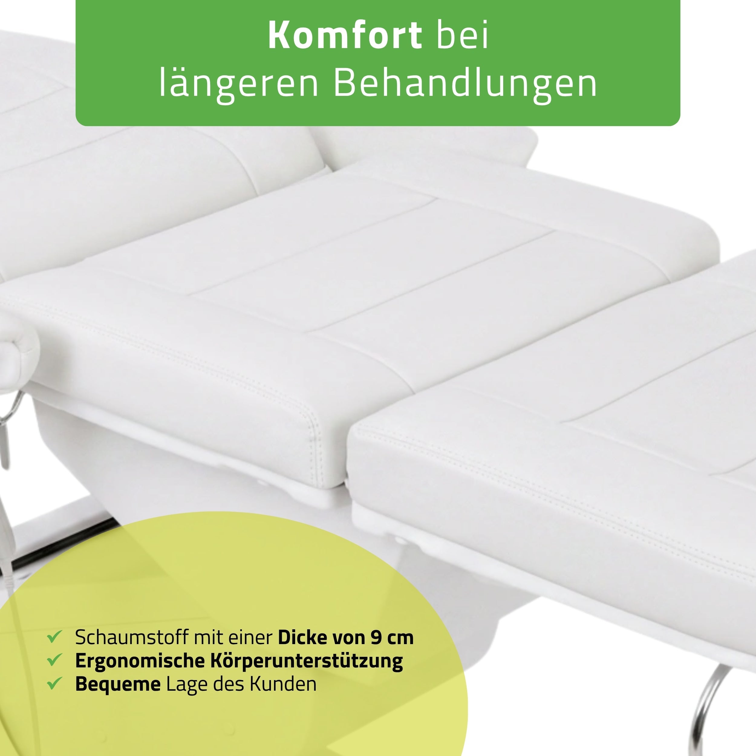 HABYS Velora PRO 4 – elektrischer Kosmetikstuhl mit 4 Motoren & Tilt