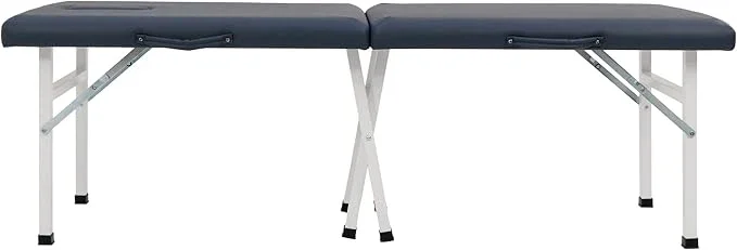 Master Massage Harmon Lightweight Portable Massage Table – 61 cm, Royal Blue