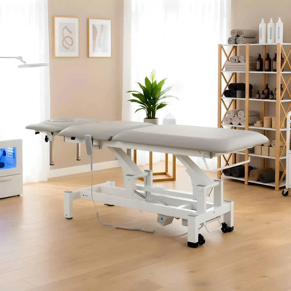 Elektrische Therapieliege FORTIS 5 ERGO plus | 5 Segmente | Hand- & Fußsteuerung