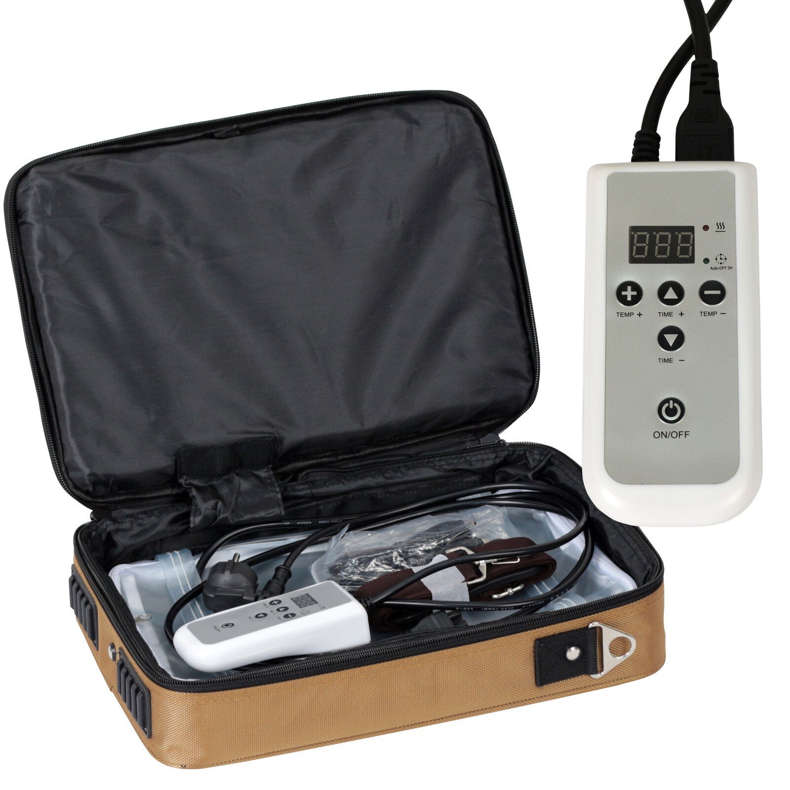 Mobile Wärmetasche für Hot Stones – 230 V / 12 V