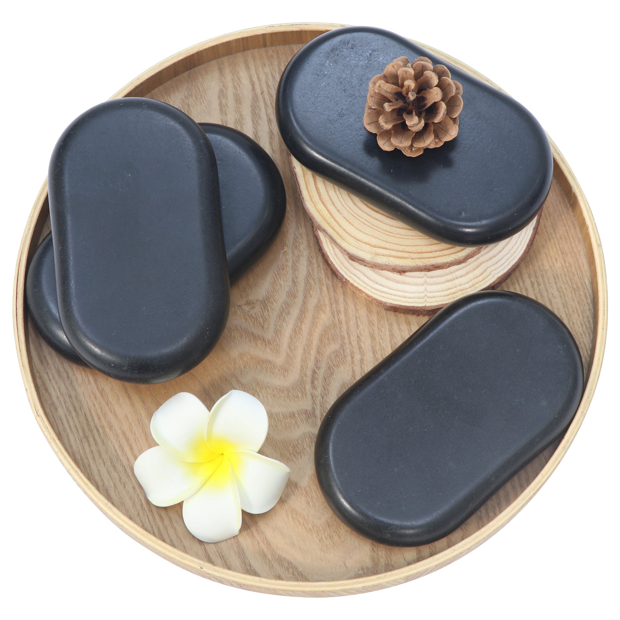 Oval Basalt Stones | Size: XXL | Hot Stone Therapy