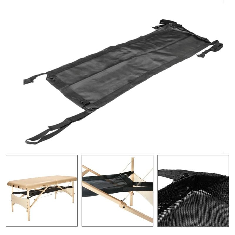 Nylon Spanntuch - Hängetuch für Massagetisch - für mehr Stauraum Nylon Spanntuch - Hängetuch für Massagetisch - für mehr Stauraum
