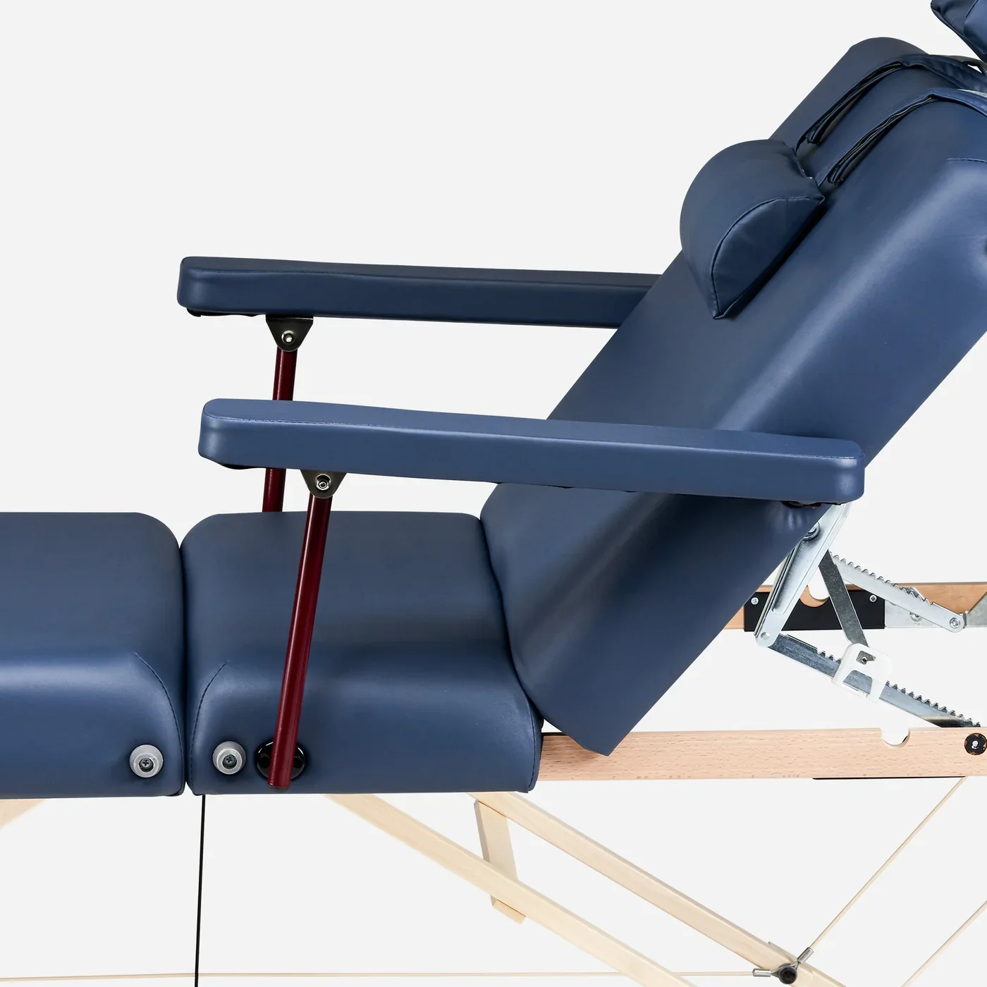 Coronado Salon Portable Massage Table – 76 cm with Adjustable Backrest