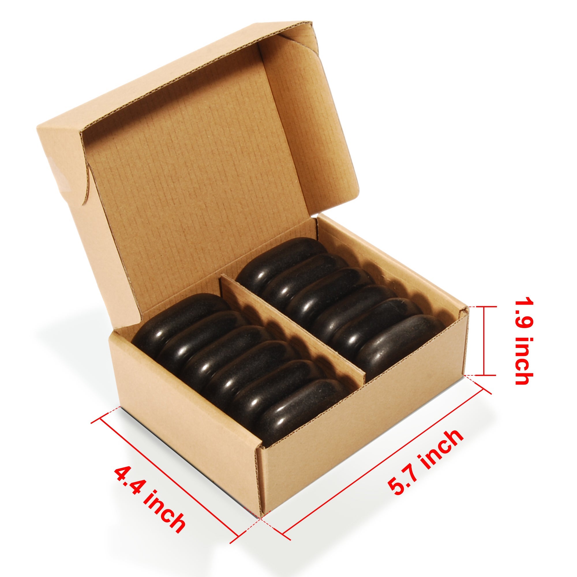 Hot Stones Luxury Set - 60 massage stones