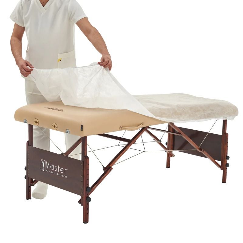 Einweg-Spannbezug | Einmalbezug für den Massagetisch - 10er Pack