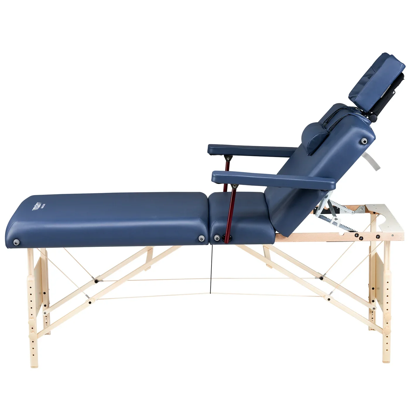 Coronado Salon Portable Massage Table – 76 cm with Adjustable Backrest
