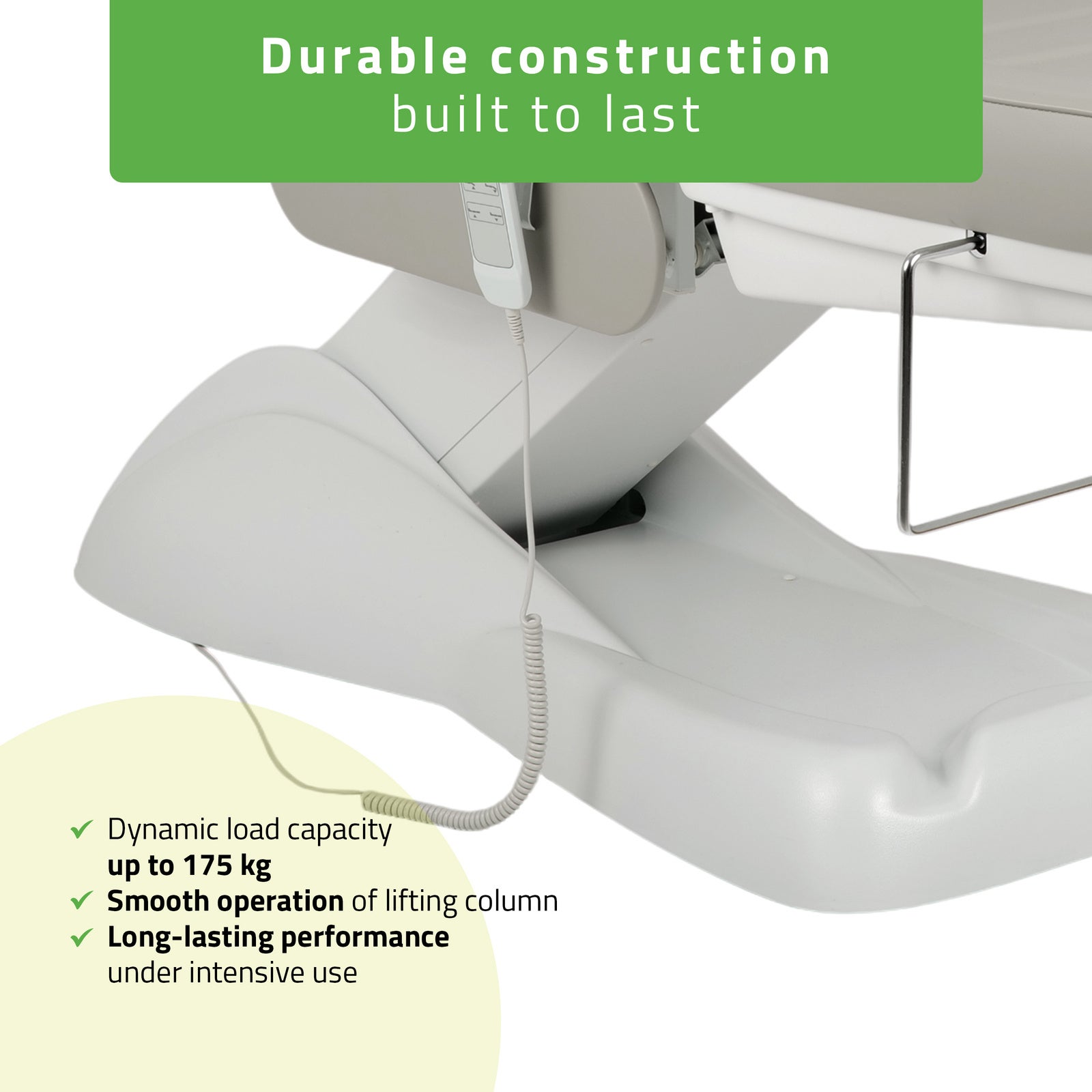 Universeller Kosmetikstuhl elektrisch LEO PRO 4 Multi - Tattoo Stuhl elektrisch