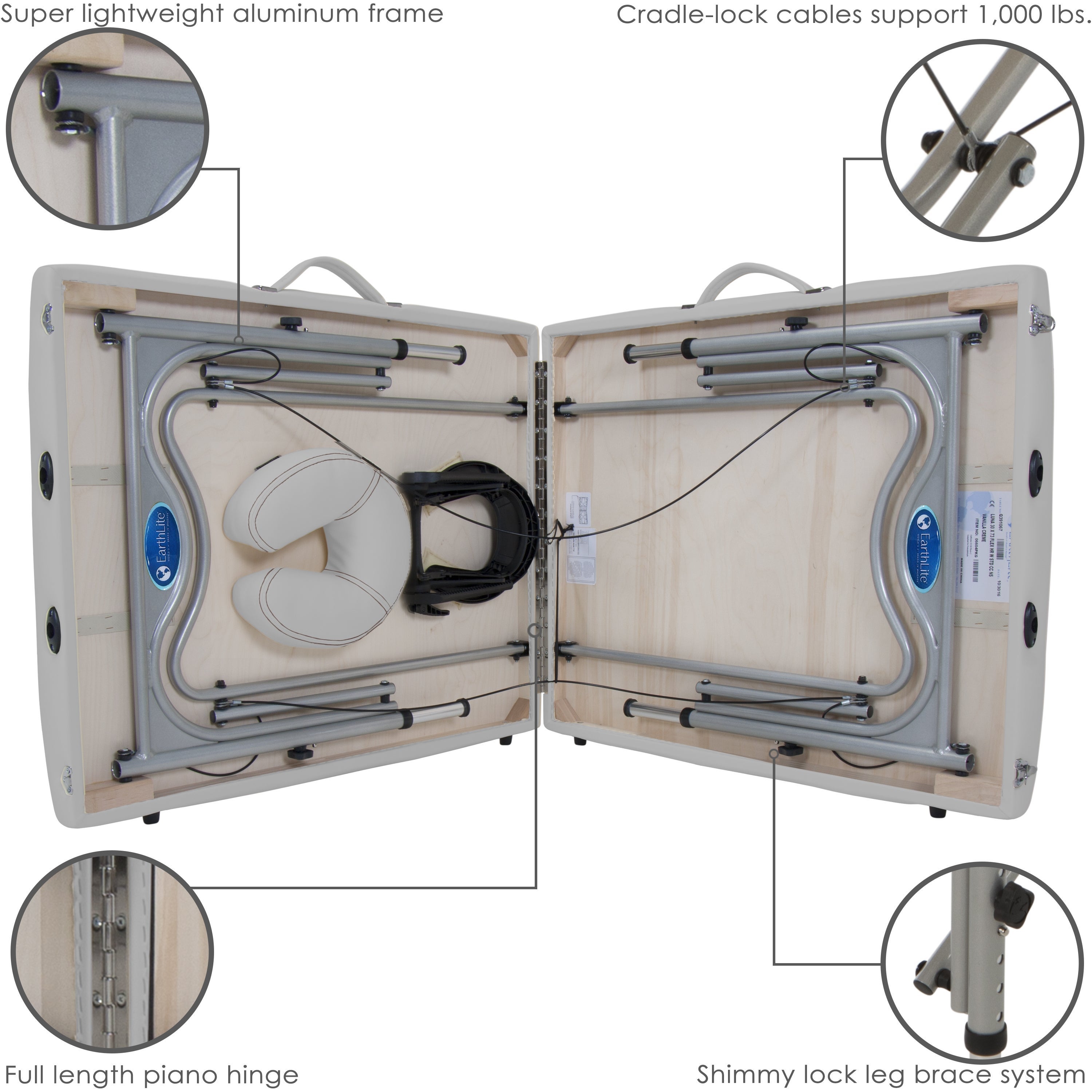 EARTHLITE LUNA PRO Portable Massage Table