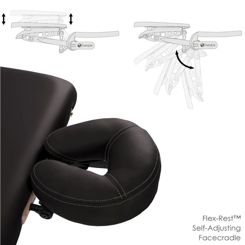 Klappbare Massageliege Earthlite AVALON Tilt mit Rückenlehne