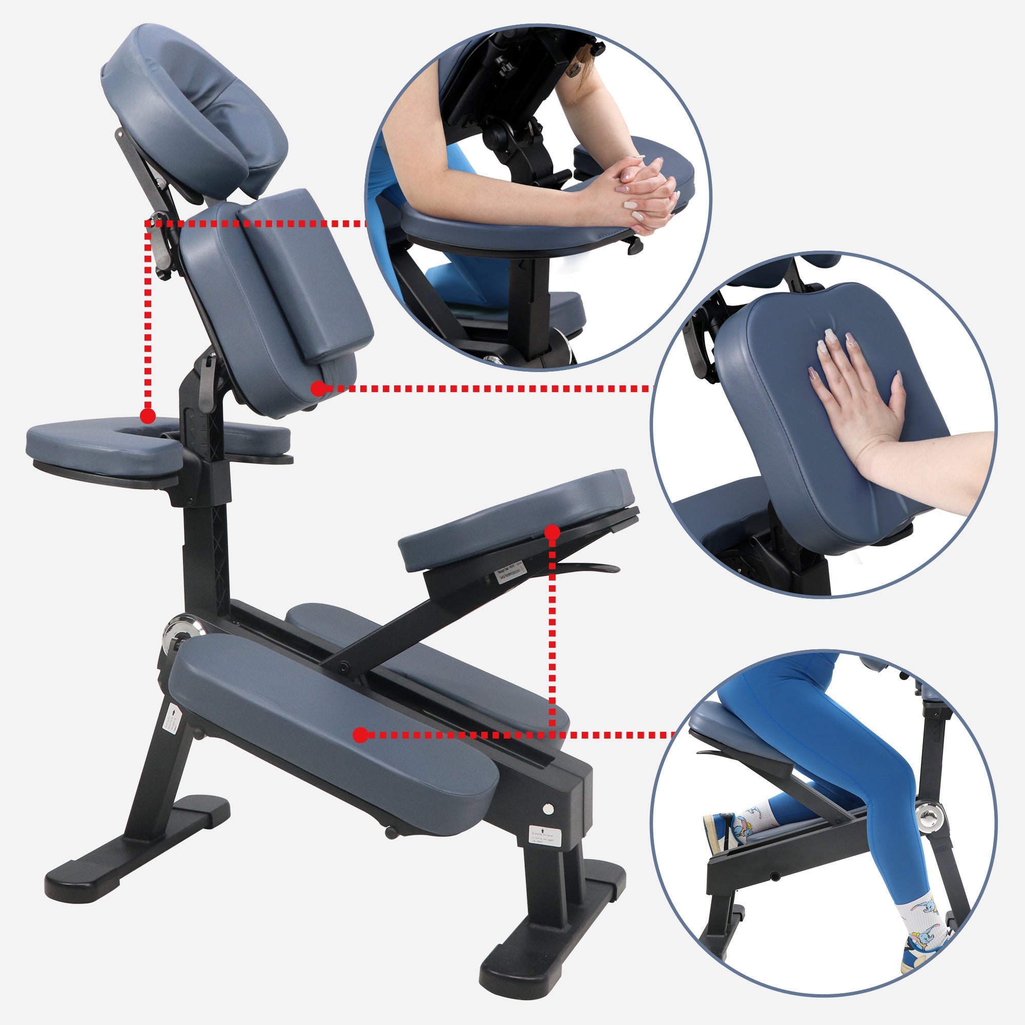 GYMLANE Pro chair for massage therapy
