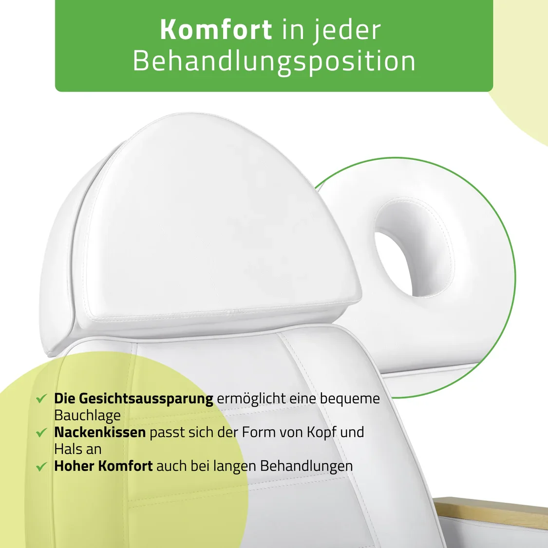 Universeller Kosmetikstuhl elektrisch LEO PRO 4 Multi - Tattoo Stuhl elektrisch