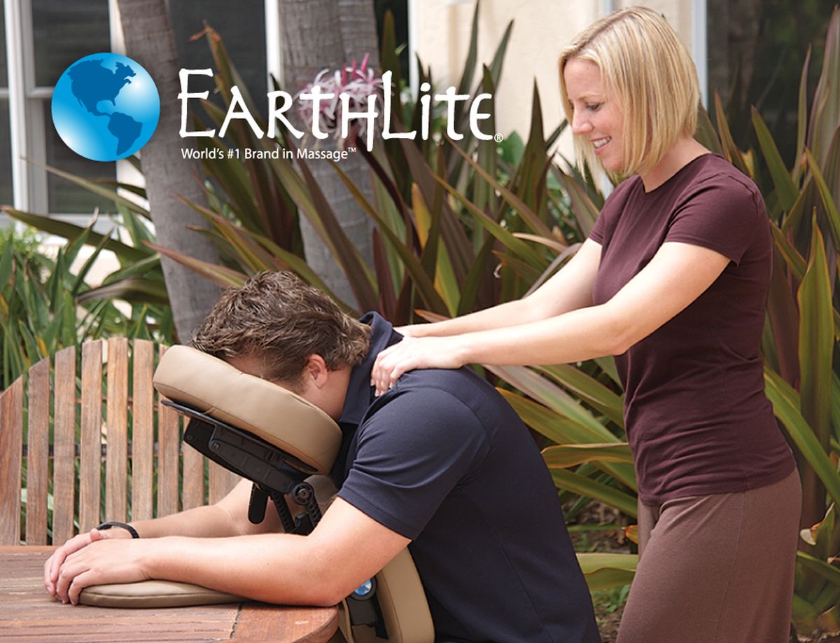 EARTHLITE TravelMate Portable Tabletop Massage Kit