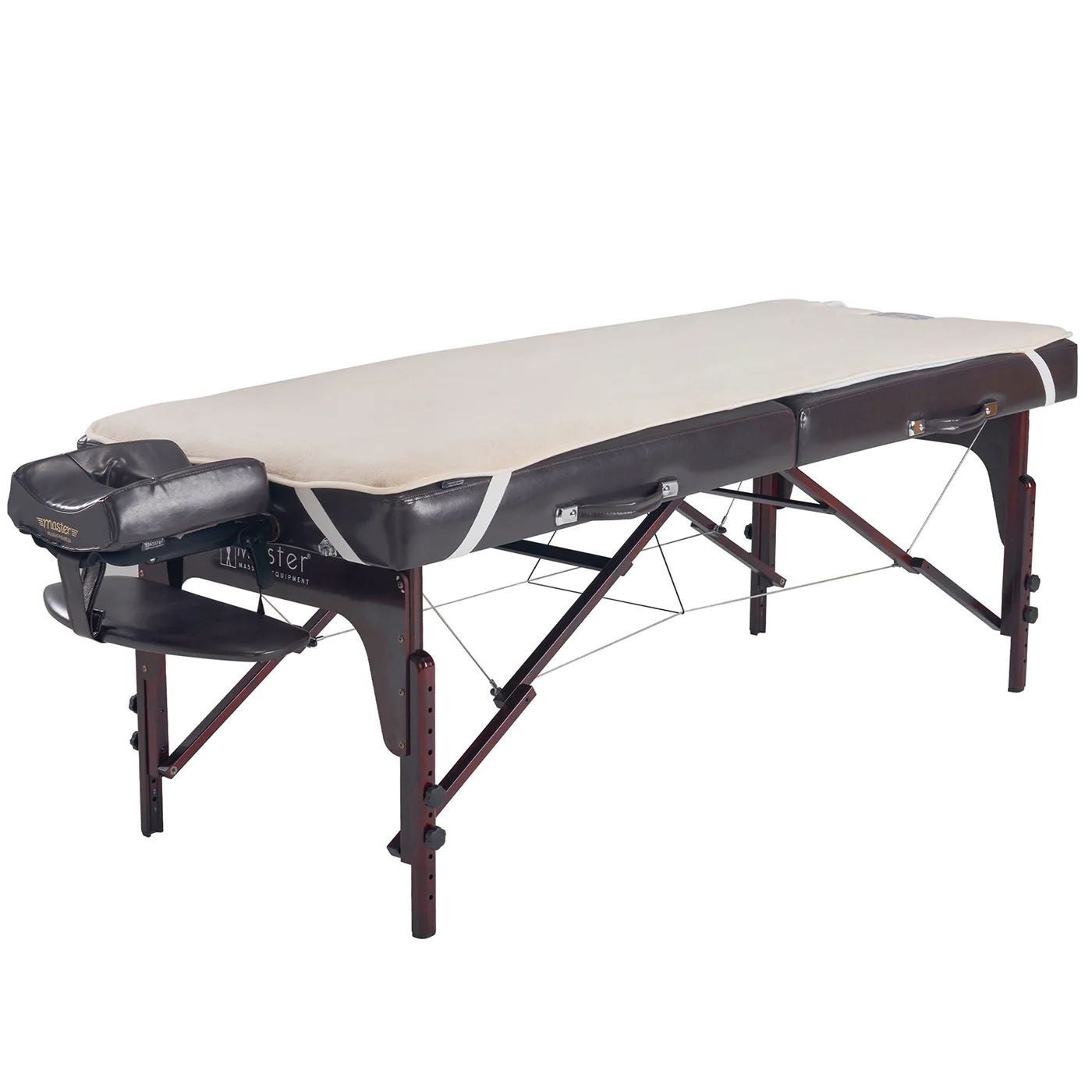 Luxurious heat topper - electric cover for the massage table | machine washable