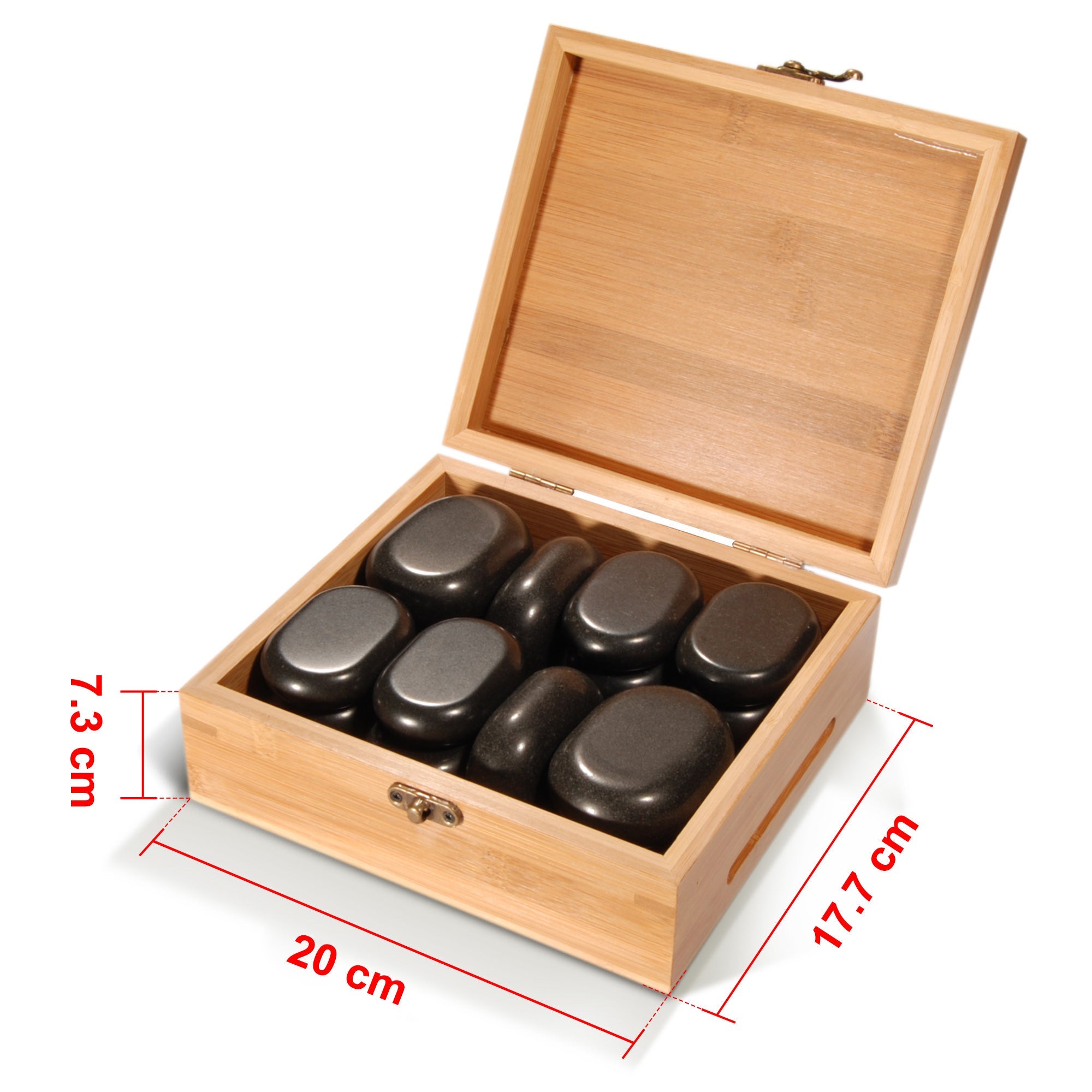 Hot StonesSet - 18 massage stones Hot StonesSet - 18 massage stones