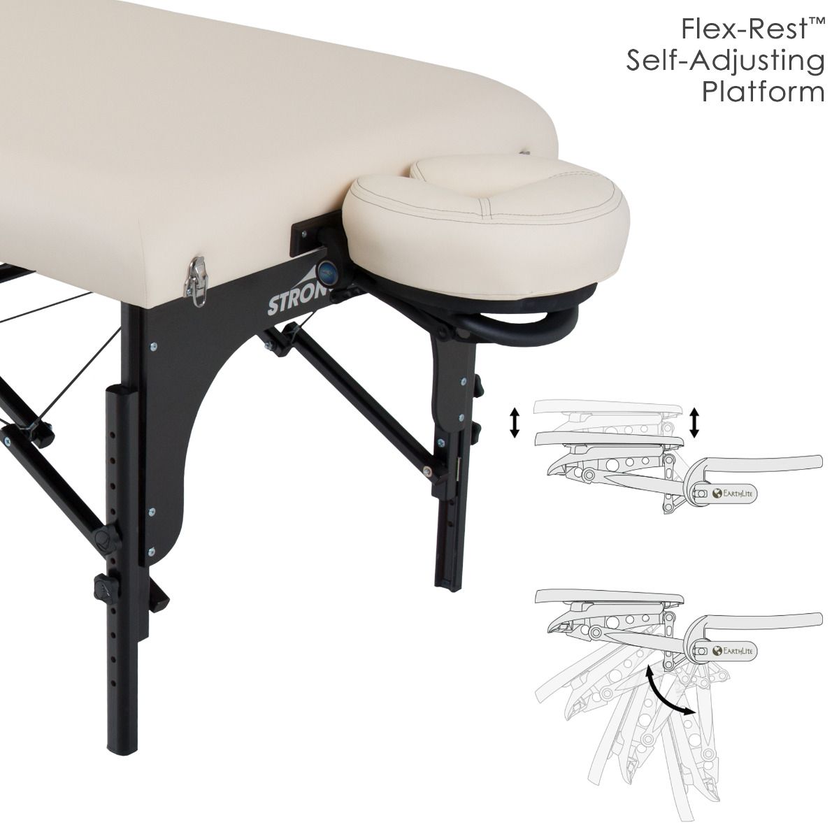 Stronglite PREMIER Holz-Massageliege klappbar | 79 cm, 360 kg
