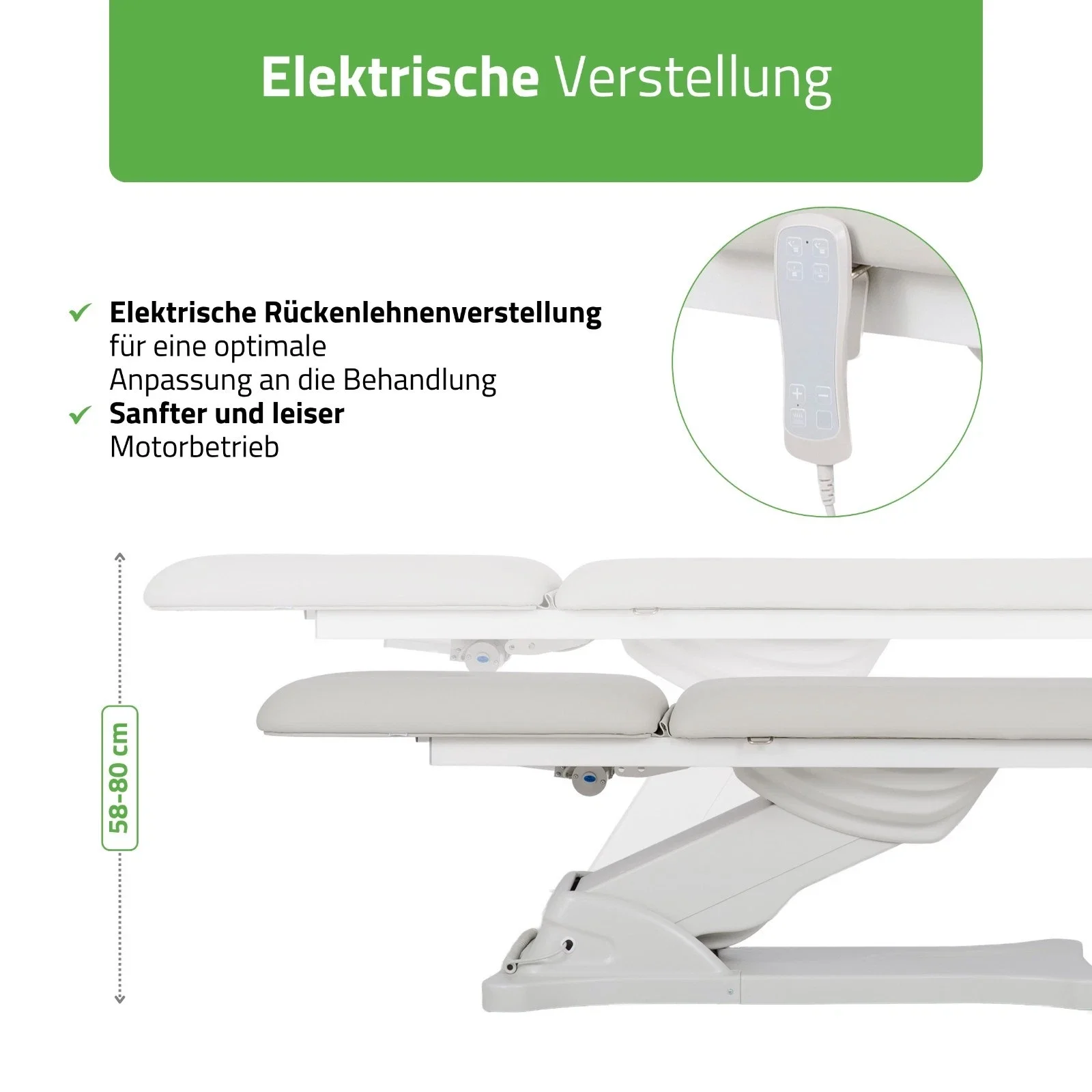 Camilla ERGO 2 | Kosmetikliege elektrisch mit Heizung