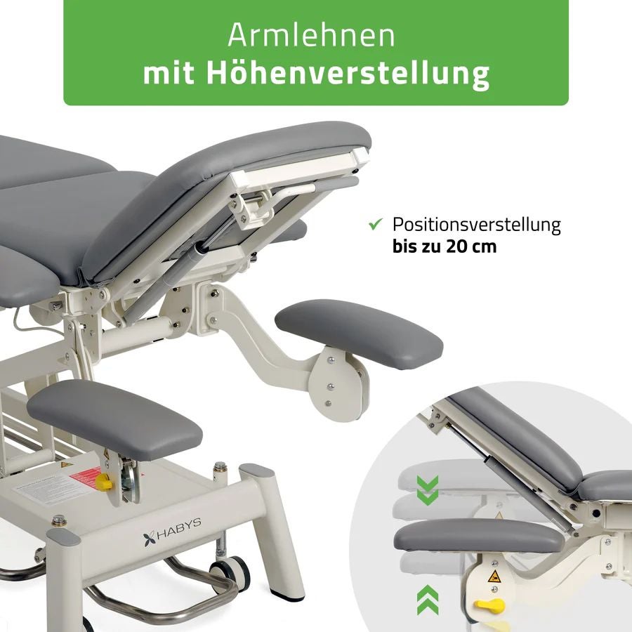 Elektrische Therapieliege PROXIMA PRO 7 mit Dachstellung