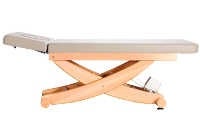 HAVANNA elektrische Massageliegen mit Holzgestell
