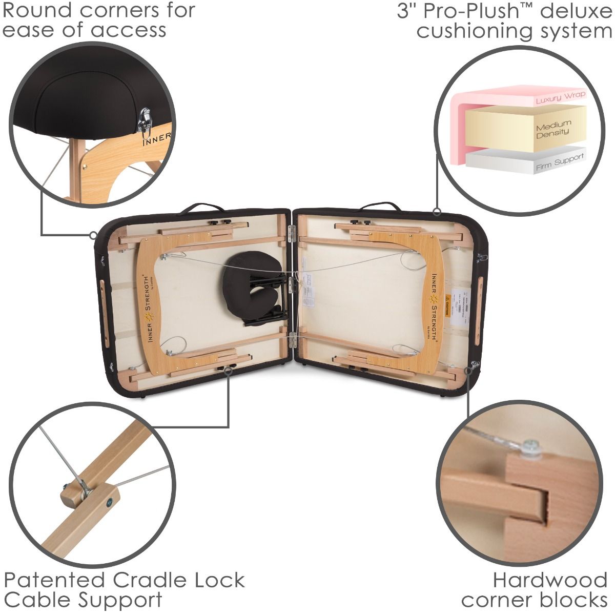 Mobile Massageliege E2 Inner Strength REIKI