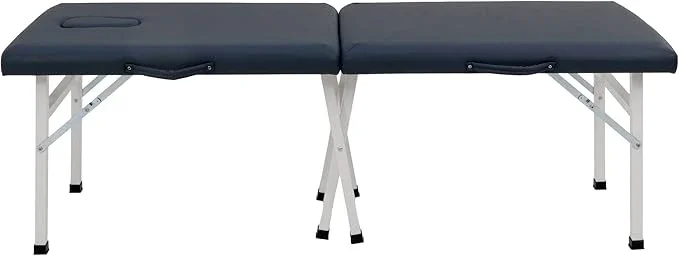 Master Massage Harmon Lightweight Portable Massage Table – 61 cm, Royal Blue