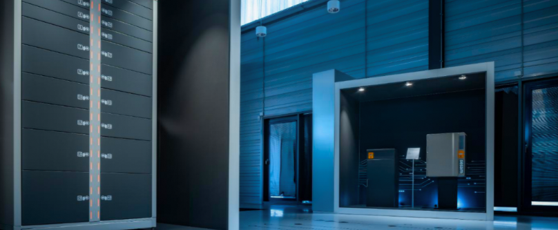 serverraum, Rechenzentrum, Rack, Schrank, Kühlgerät