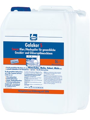 Galakor S Klar-/Nachspüler für gewerbliche Geschirrspülmaschinen 5 Liter