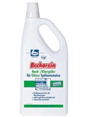 Becharein Nach- /Klarspüler für Gläserspülautomaten 2 Liter