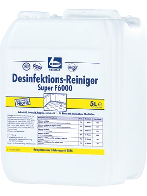 Desinfektions-Reiniger super F6000 5 Liter