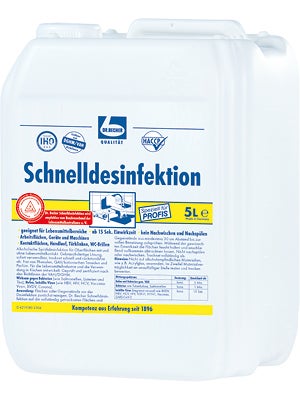 Schnelldesinfektion 5 Liter