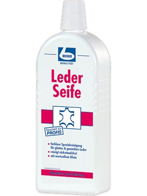 Leder Seife 500 ml.