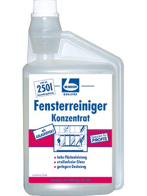 Fensterreiniger Konzentrat Dosierflasche 1 Liter