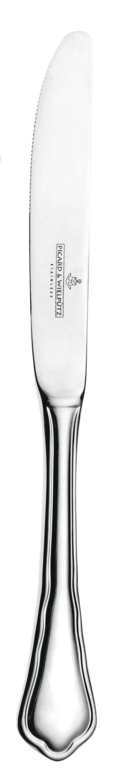 CHIPPENDALE 6113, Dessertmesser massiv, 210 mm
